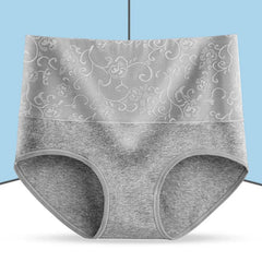3Pcs Plus Size Cotton Panties for Women High Waist Abdominal Underwear Seamless Briefs Girls Underpant Intimates Female Lingerie - SHOWLU FASHION STORE