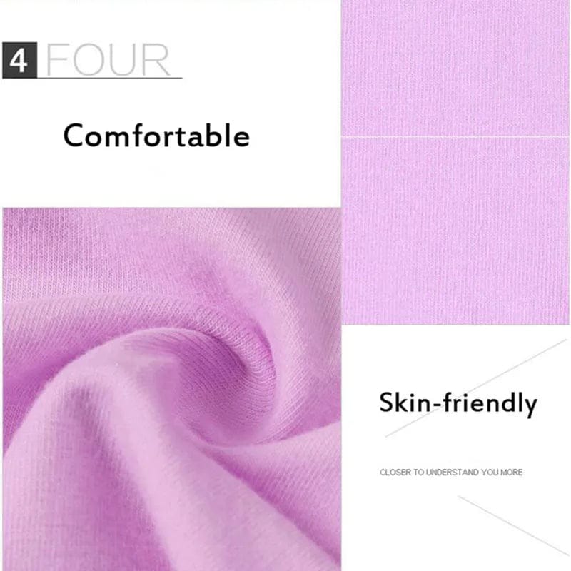3Pcs Plus Size Cotton Panties for Women High Waist Abdominal Underwear Seamless Briefs Girls Underpant Intimates Female Lingerie - SHOWLU FASHION STORE