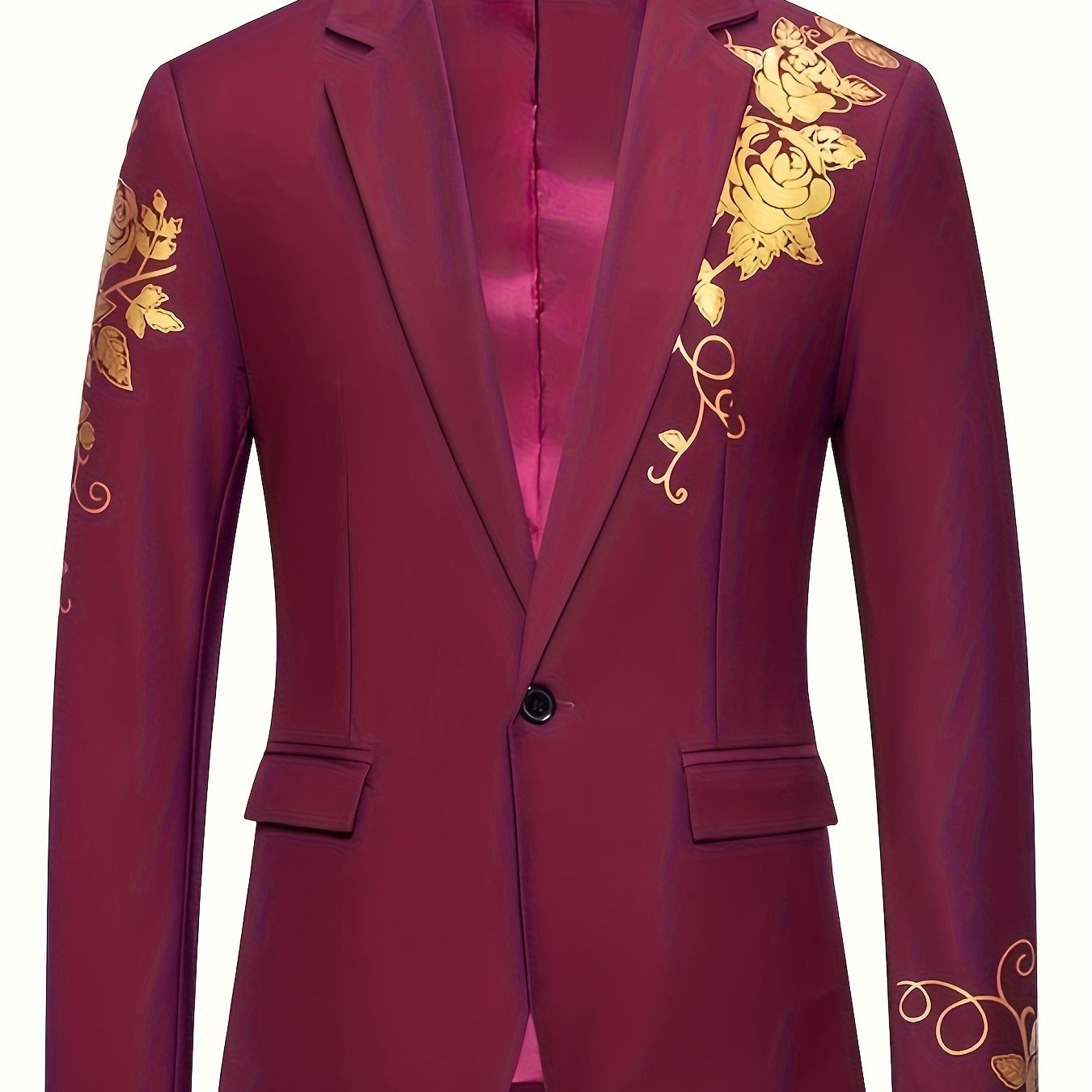 [Men's Gilded Business Suit Jacket] Foreign Trade Men's Gilded Business Suit Jacket SHOWLU FASHION STORE