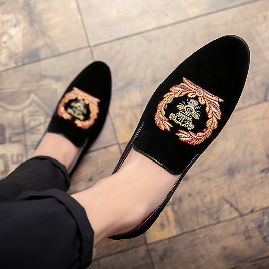 [Comfortable Sleek Loafers] Comfortable Sleek Men's Loafers - Slip-On Casual Faux Shoes with Rubber Sole, Stylish SHOWLU FASHION STORE