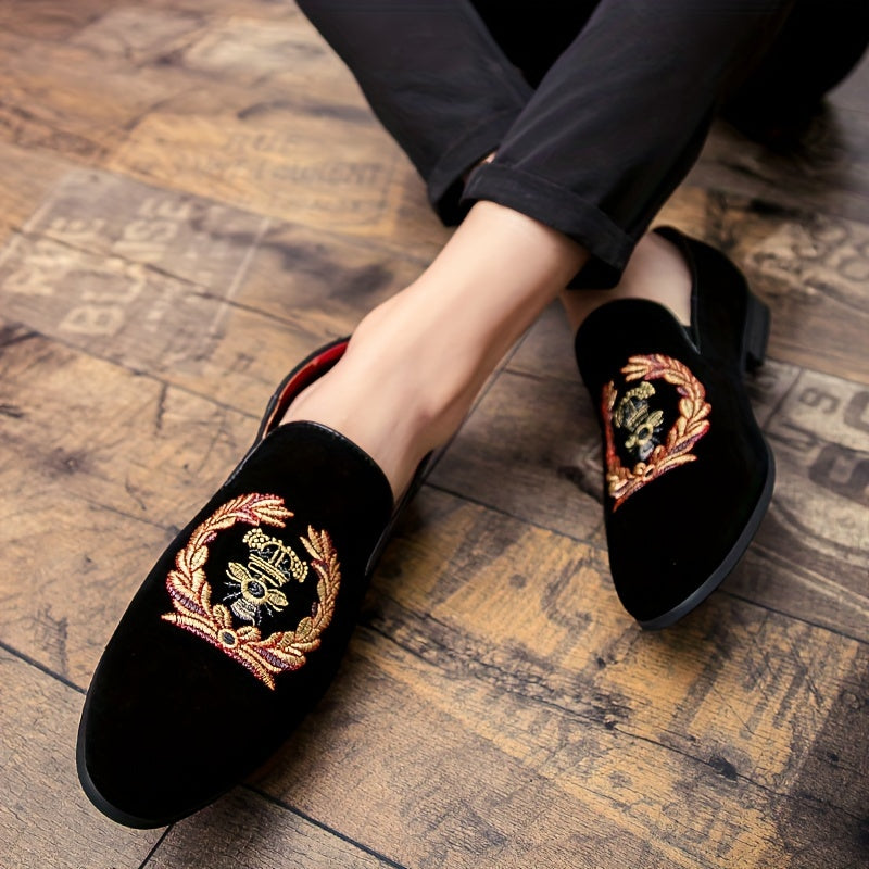 [Comfortable Sleek Loafers] Comfortable Sleek Men's Loafers - Slip-On Casual Faux Shoes with Rubber Sole, Stylish SHOWLU FASHION STORE