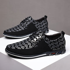 Men's Fashion Lace-up Dress Shoes, Non-slip Casual Shoes SHOWLU FASHION STORE