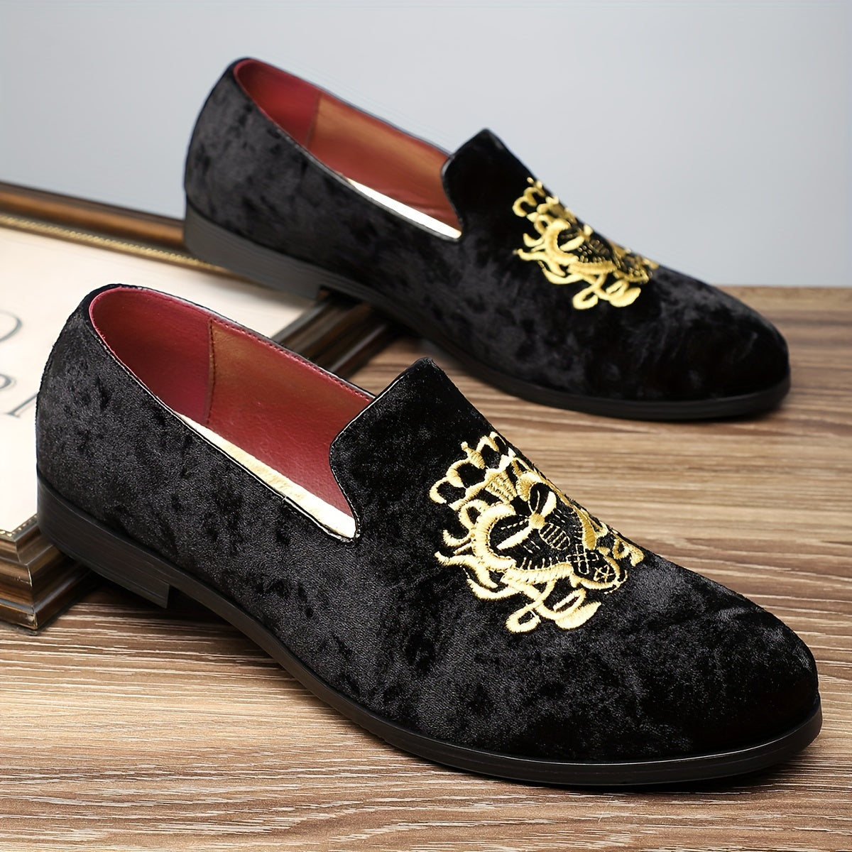 [Casual Loafers ZL02] Casual Loafers ZL02 - Solid Color, Low Top Slip-On Shoes, Comfortable Business Casual Footwear SHOWLU FASHION STORE