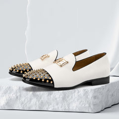 Men's Elegant Wedding Loafers Casual Lightweight Shoes SHOWLU FASHION STORE