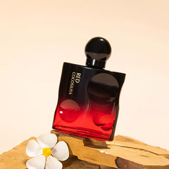 Black & Red Floral & Fruity Woody Eau De Parfum for Men and Women - Long-Lasting Fragrance Spray, 5-15% Perfume Concentration, Alcohol-Based, Talc-Free, Ideal for Parties, Dates, and Gifts SHOWLU FASHION STORE
