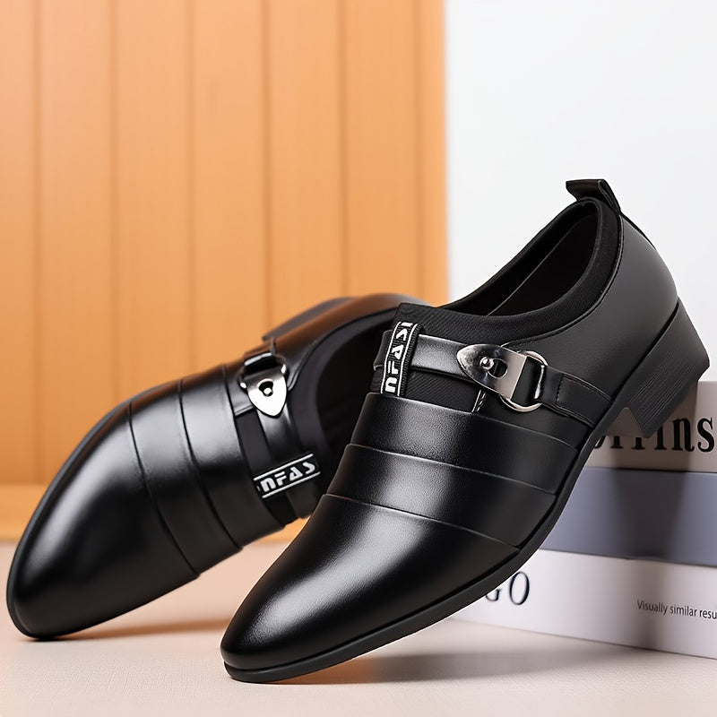 New Korean Version Men's Business Formal Shoes - Large Size Pointed Toe Casual Shoes 2024 SHOWLU FASHION STORE