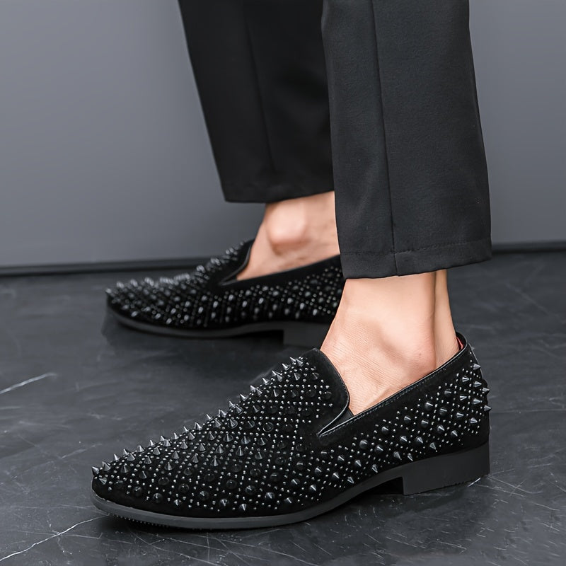 Men's Trendy Slip-On Loafers - Casual & Stylish, Breathable with Rubber Sole for All Seasons SHOWLU FASHION STORE