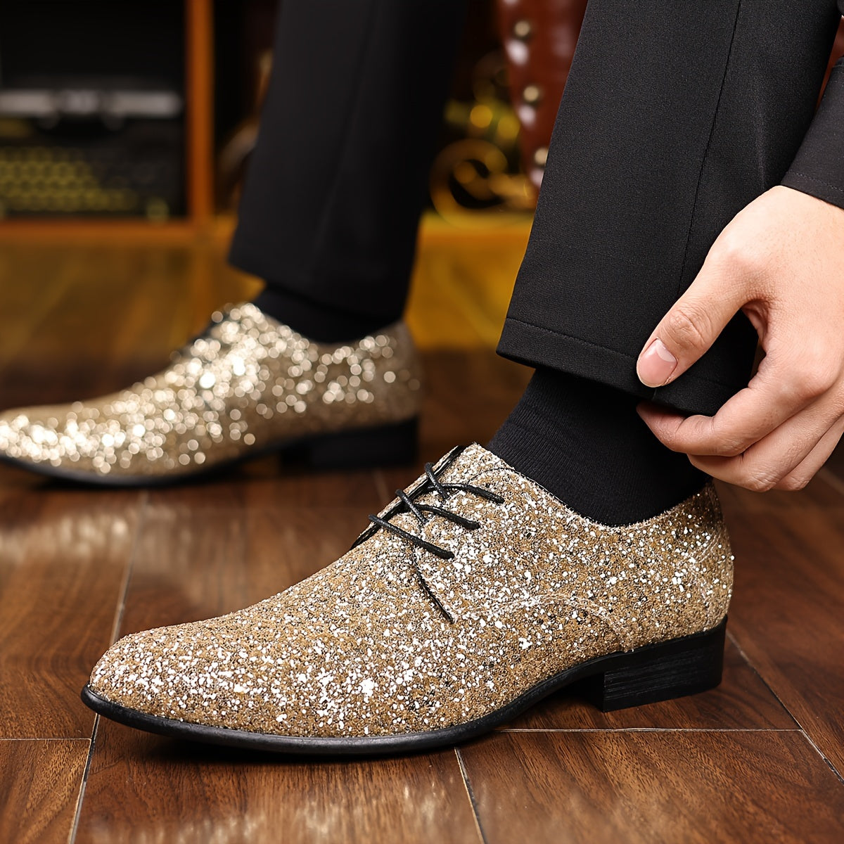Shiny Casual Shoes 888 - Stylish, Modern Design for Everyday Wear SHOWLU FASHION STORE