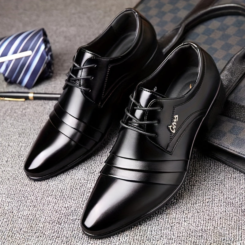 Men's Business Shoes, Elegant Dress Shoes for Party Wedding Business Meeting SHOWLU FASHION STORE