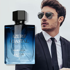 [Natural Fresh Body Perfume Spray] 1.71 Oz. (50ml), Fougie Ocean Perfume Spray, Natural And Fresh, Remove Odor, Keep Fresh Body Smell, Very Seductive And Sexy, Blue Gradient Design Sense, Christmas, Halloween, Valentine's Day SHOWLU FASHION STORE