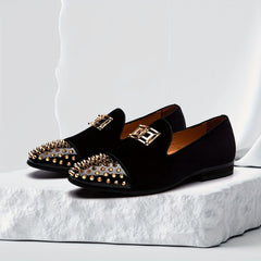 Men's Elegant Wedding Loafers Casual Lightweight Shoes SHOWLU FASHION STORE
