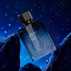 [Natural Fresh Body Perfume Spray] 1.71 Oz. (50ml), Fougie Ocean Perfume Spray, Natural And Fresh, Remove Odor, Keep Fresh Body Smell, Very Seductive And Sexy, Blue Gradient Design Sense, Christmas, Halloween, Valentine's Day SHOWLU FASHION STORE
