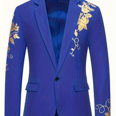 [Men's Gilded Business Suit Jacket] Foreign Trade Men's Gilded Business Suit Jacket SHOWLU FASHION STORE