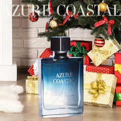 [Natural Fresh Body Perfume Spray] 1.71 Oz. (50ml), Fougie Ocean Perfume Spray, Natural And Fresh, Remove Odor, Keep Fresh Body Smell, Very Seductive And Sexy, Blue Gradient Design Sense, Christmas, Halloween, Valentine's Day SHOWLU FASHION STORE