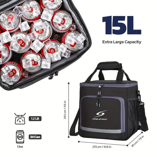 Lunch Box for Men, Insulated Lunch Bag Women/Men, Leakproof Lunch Cooler Bag, Lunch Tote Bag SHOWLU FASHION STORE