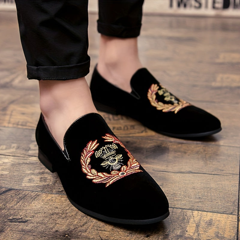 [Comfortable Sleek Loafers] Comfortable Sleek Men's Loafers - Slip-On Casual Faux Shoes with Rubber Sole, Stylish SHOWLU FASHION STORE