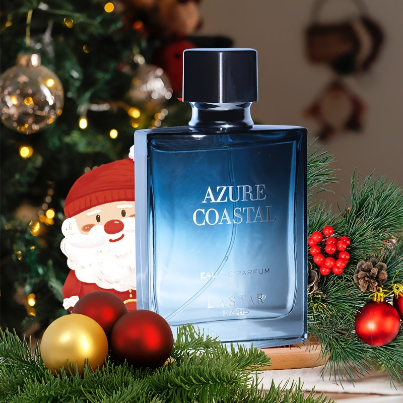 [Natural Fresh Body Perfume Spray] 1.71 Oz. (50ml), Fougie Ocean Perfume Spray, Natural And Fresh, Remove Odor, Keep Fresh Body Smell, Very Seductive And Sexy, Blue Gradient Design Sense, Christmas, Halloween, Valentine's Day SHOWLU FASHION STORE