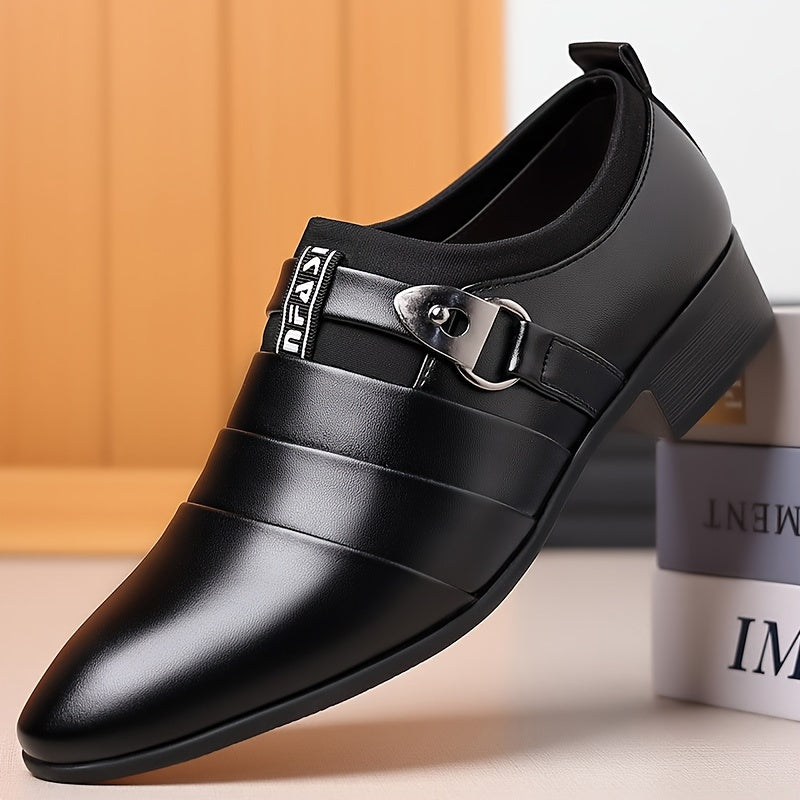 New Korean Version Men's Business Formal Shoes - Large Size Pointed Toe Casual Shoes 2024 SHOWLU FASHION STORE