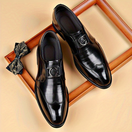 [Classic Men's Loafers] Modern Classic Men's Loafers - Lace-up Oxfords for Formal Casual Business Wedding Work SHOWLU FASHION STORE