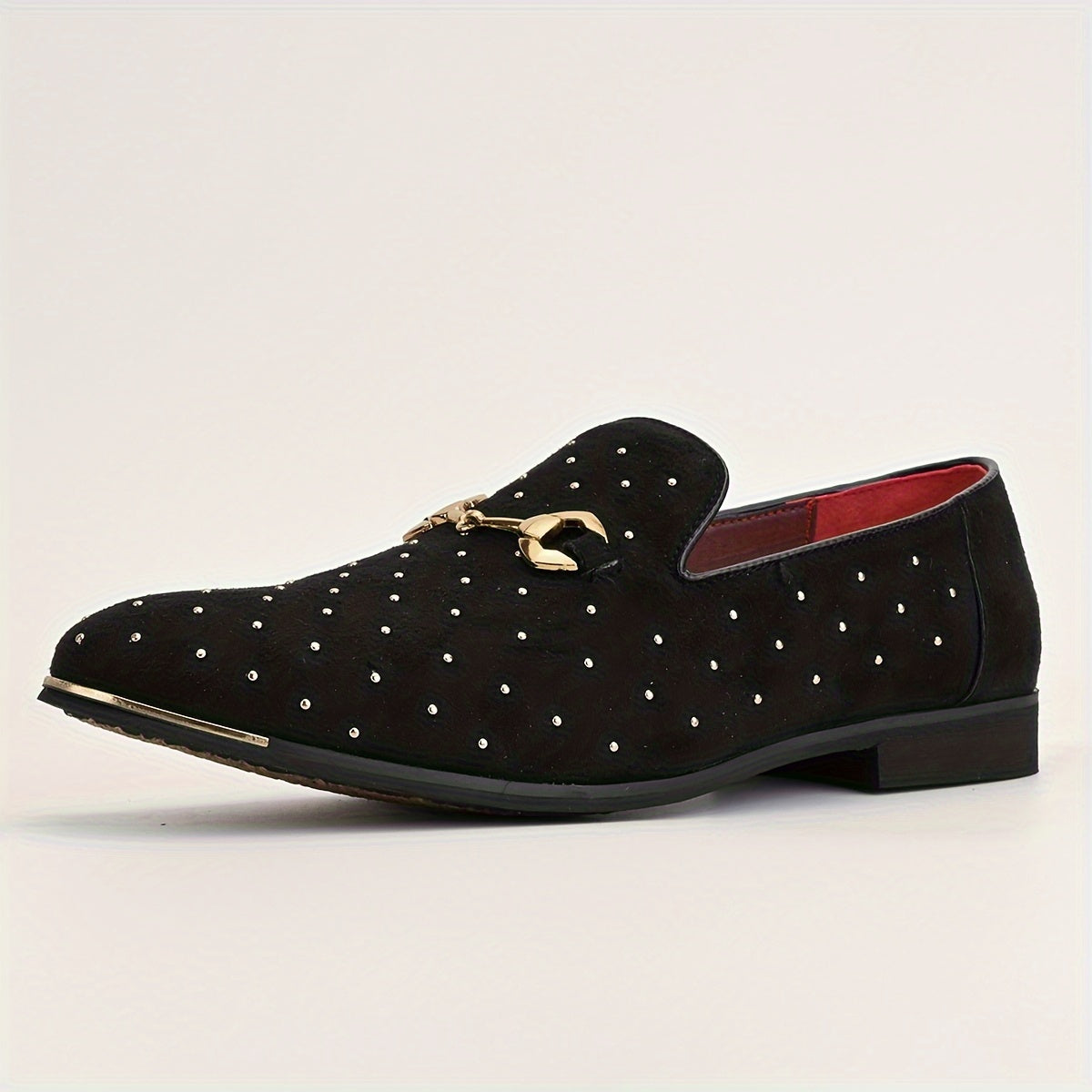 Plus Size Mens Comfy Slip-On Loafers - Soft Upper, Non-Slip Durable Rubber Sole, Breathable Lining, Formal yet Casual, Ideal for Outdoor Activities and Daily Wear SHOWLU FASHION STORE