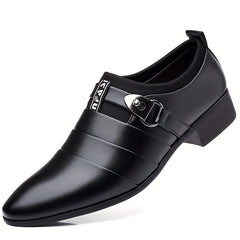 New Korean Version Men's Business Formal Shoes - Large Size Pointed Toe Casual Shoes 2024 SHOWLU FASHION STORE
