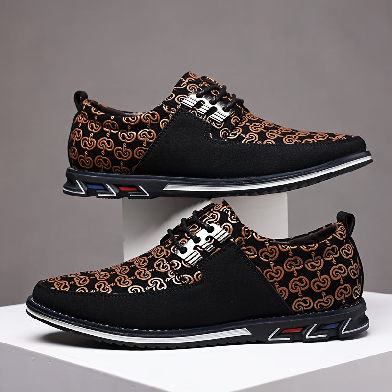 Men's Fashion Lace-up Dress Shoes, Non-slip Casual Shoes SHOWLU FASHION STORE