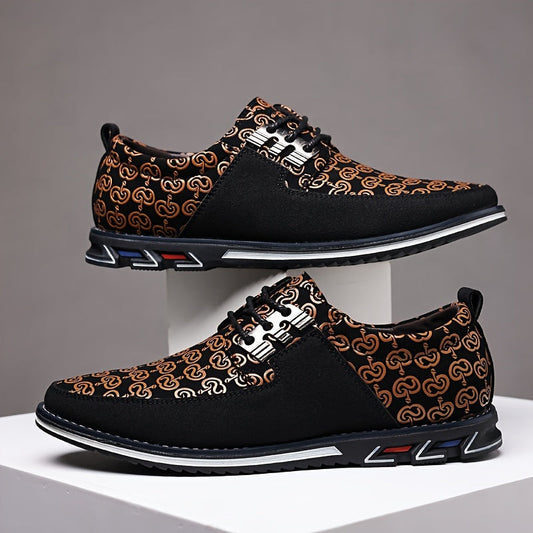 Men's Fashion Lace-up Dress Shoes, Non-slip Casual Shoes SHOWLU FASHION STORE