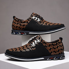 Men's Fashion Lace-up Dress Shoes, Non-slip Casual Shoes SHOWLU FASHION STORE