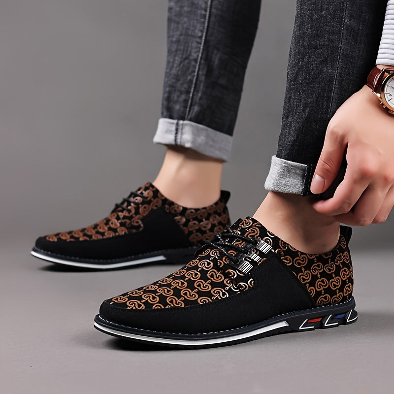 Men's Fashion Lace-up Dress Shoes, Non-slip Casual Shoes SHOWLU FASHION STORE