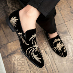 British Nightclub Pointed Toe Business Casual Shoes SHOWLU FASHION STORE