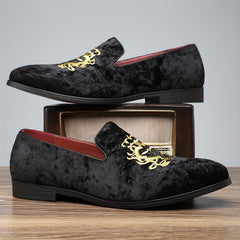 [Casual Loafers ZL02] Casual Loafers ZL02 - Solid Color, Low Top Slip-On Shoes, Comfortable Business Casual Footwear SHOWLU FASHION STORE