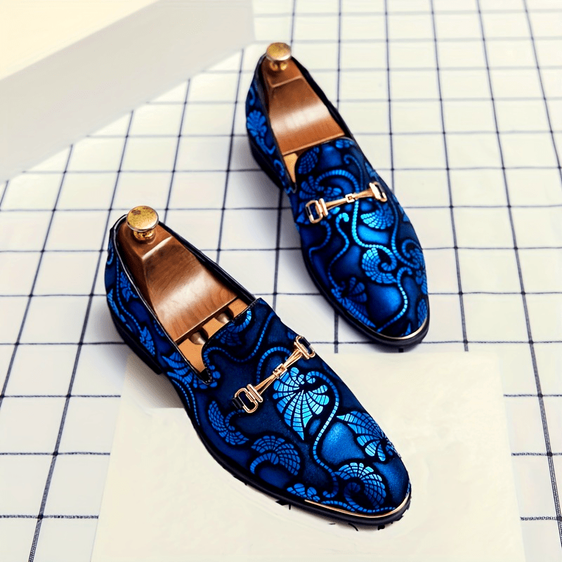 Men'S Fashion Slip-On Loafers, Casual Korean British Style, All-Season Versatile Business Faux Shoes, Trendy Pointed Toe, Breathable Rubber Sole, Casual Outdoor Hiking Footwear, 46 Size SHOWLU FASHION STORE