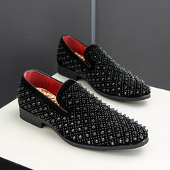 Men's Trendy Slip-On Loafers - Casual & Stylish, Breathable with Rubber Sole for All Seasons SHOWLU FASHION STORE