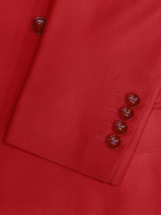 High-Quality Men'S Double-Breasted Suit. The Suit Has A Pointed Collar Design, Is Formal, Versatile And Tailored. Lt Comes As a Two-Piece Set Including A Suit And A Jacket.