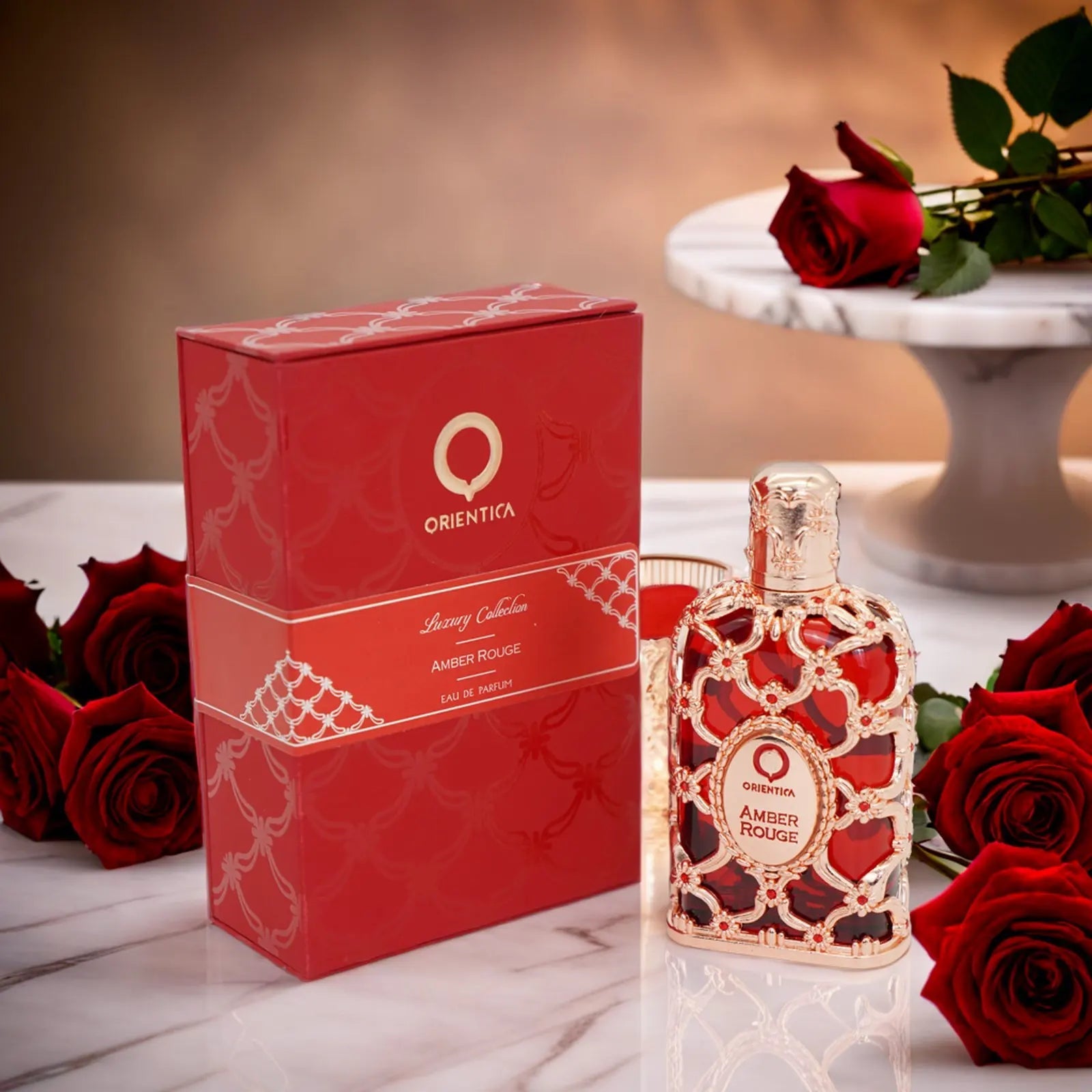 Orientical Royal Amber Rouge Women's Perfume - 2.7OZ, Long-Lasting Floral Scent With Alcohol-Free Formula Perfect Christmas Gift SHOWLU FASHION STORE