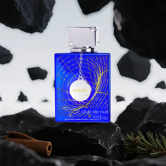 Armaf Club de Nuit Blue Iconic for Men Eau de Parfum Spray, 3.6 Ounce, Long-lasting Fragrance For MEN's Cologne