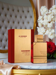Al Haramain Amber Oud Rouge Eau de Parfum – Bold Amber Floral Scent for Night Out, Date, or Party Wear – Unisex Elegance