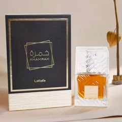 Lattafa-Khameah EDP For Men Unisex Perfume Long-Lasting Spray 3.4 Oz Elegant Spicy Fragrance Warm Note Of Vanilla Christmas Gift SHOWLU FASHION STORE
