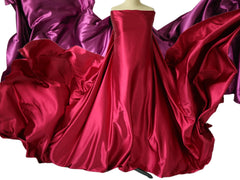 16 Color Maternity Silk Fabric Photo Props Photography Dresses Gown Waving Satin Tossing Flying Pregnancy Flowing Cloth Overlays