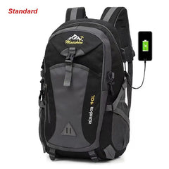 Showlu Fashion Store 0 Anti-theft Mountaineering Waterproof Backpack Men Riding Sport Bags Outdoor Camping Travel Backpacks Climbing Hiking Bag For Men