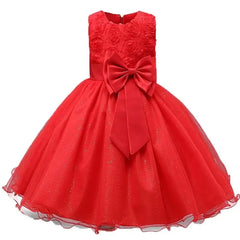 Baby Kids Tutu Birthday Princess Party Dress for Girls Infant Lace Children Elegant Dress Clothing for Girl Baby Girls Clothes - SHOWLU FASHION STORE