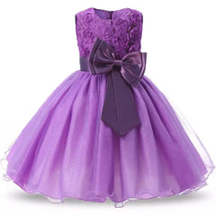Baby Kids Tutu Birthday Princess Party Dress for Girls Infant Lace Children Elegant Dress Clothing for Girl Baby Girls Clothes - SHOWLU FASHION STORE