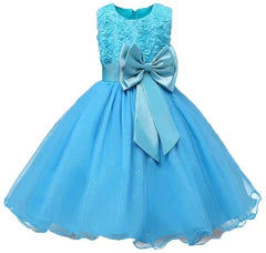Baby Kids Tutu Birthday Princess Party Dress for Girls Infant Lace Children Elegant Dress Clothing for Girl Baby Girls Clothes - SHOWLU FASHION STORE