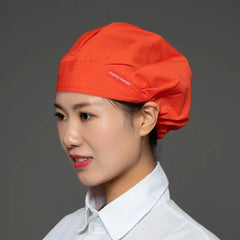 Chef Cap Women's Kitchen Household Cooking Cooking Cooking Anti - Smoke Anti - Hair Loss Catering Hygiene Cap Workshop Dust Protection Cap Breathable - SHOWLU FASHION STORE