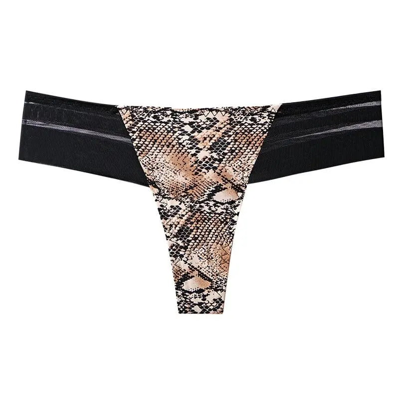 Anel Demosthene General Store 0 G-String Women's Panties Seamless Perspective Transparent Underwear Sexy Women Underpants Female Thong Brazilian Lingerie