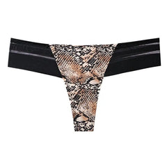 Anel Demosthene General Store 0 G-String Women's Panties Seamless Perspective Transparent Underwear Sexy Women Underpants Female Thong Brazilian Lingerie