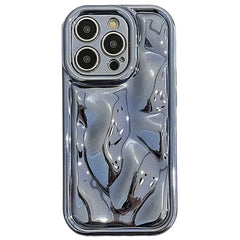 Showlu Fashion Store 0 Glossy Laser Meteorite Texture Plating Case