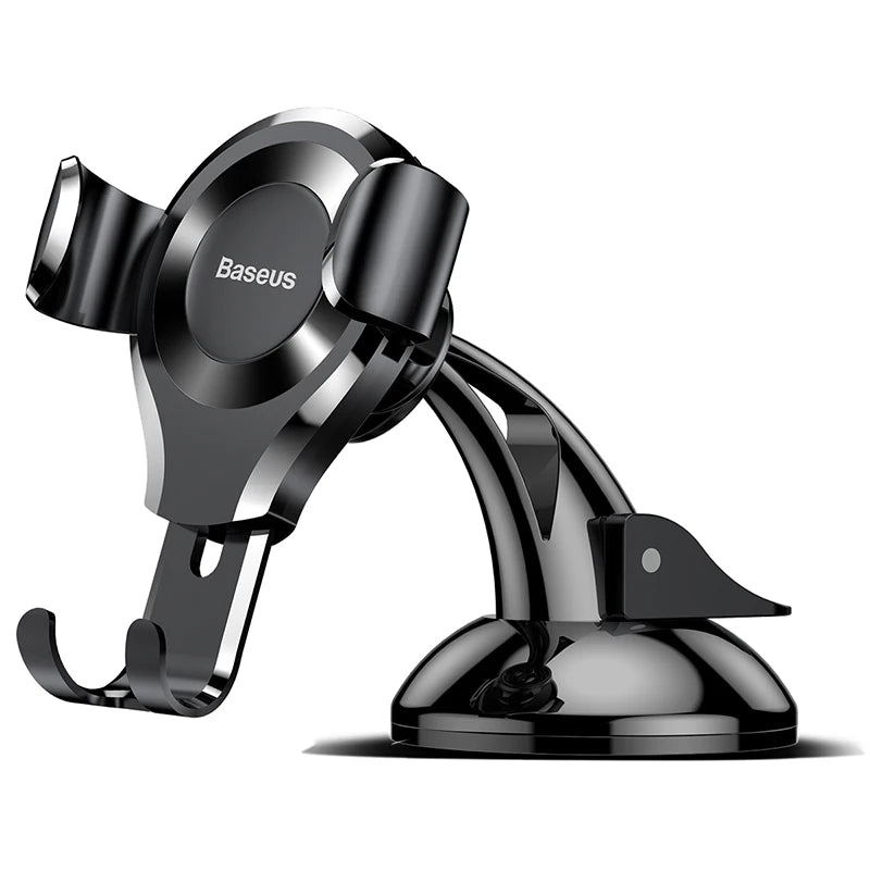 Baseus Gravity Car Phone Holder For iPhone 13 Samsung Suction Cup Car Holder For Phone in Car Mobile Phone Holder Stand 핸드폰 거치대