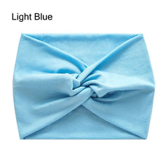 Hair Accessories Twisted Extra Large Thick Wide Headbands Turban Workout Headband Head Wraps for Women - SHOWLU FASHION STORE