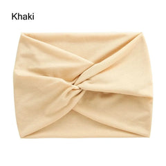 Showlu Fashion Store 0 Hair Accessories Twisted Extra Large Thick Wide Headbands Turban Workout Headband Head Wraps for Women